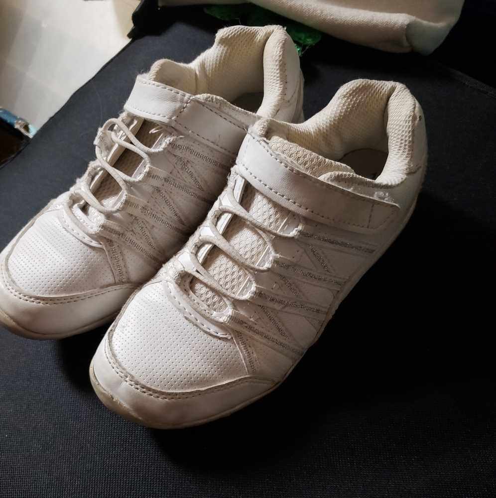 Girls white sneakers